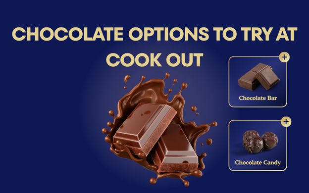cookout chocolate options