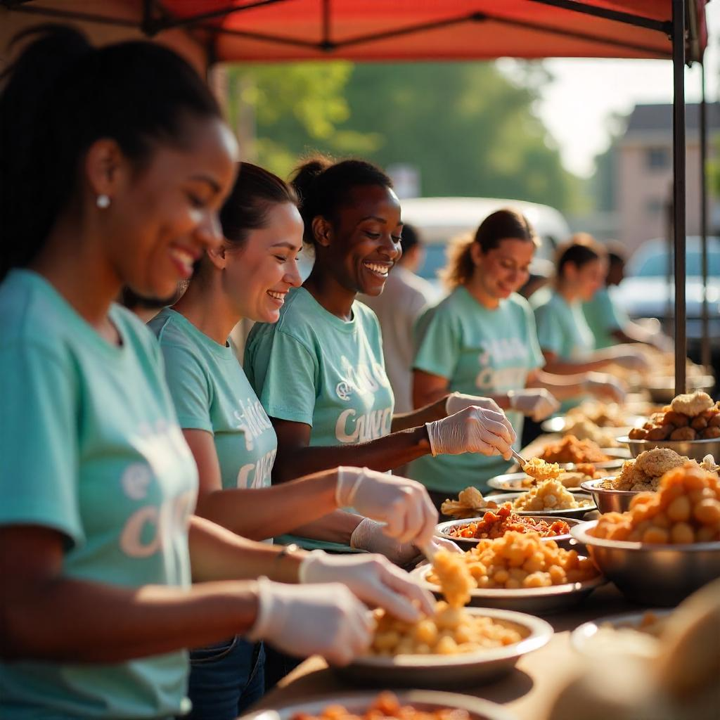 Cook Out Community Involvement