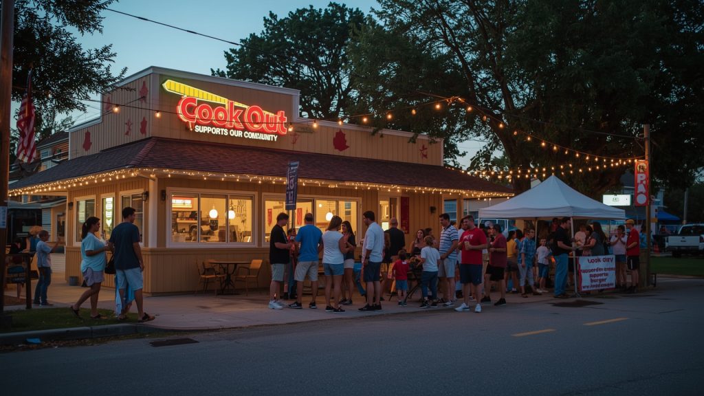 Cook Out Community Involvement