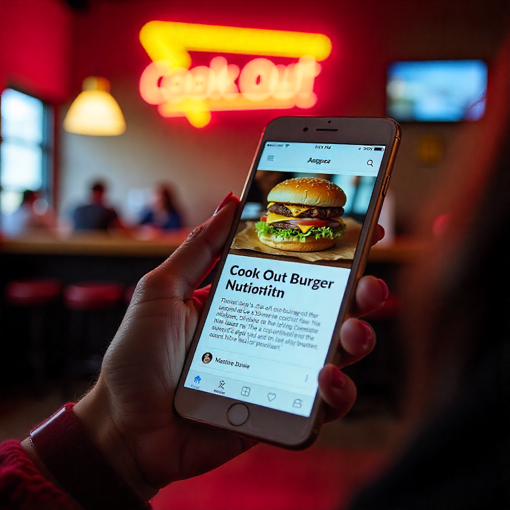 Cook Out Burger Nutrition: 5 Shocking Truths You Should Know 1 cook out burger nutrition (1)