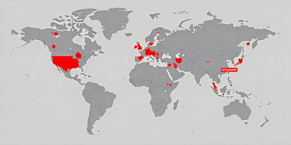 Cookout vs McDonalds: 5 Big Reasons Shows Cook Out on Top 2 Cook Out Southeast locations map vs McDonald’s global reach map