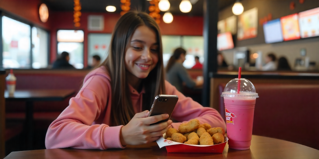 Cook Out Loyalty Program, 10 Successful Ideas for 2025 1 Customer checking Cook Out loyalty program offers on a smartphone