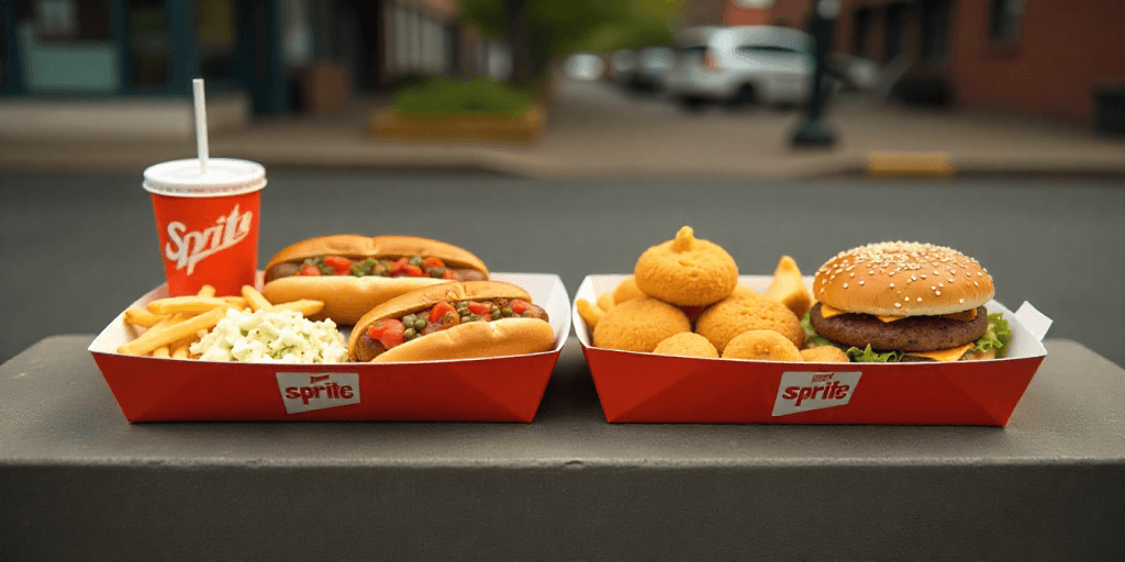 Junior Cookout tray vs Regular Cookout tray comparison