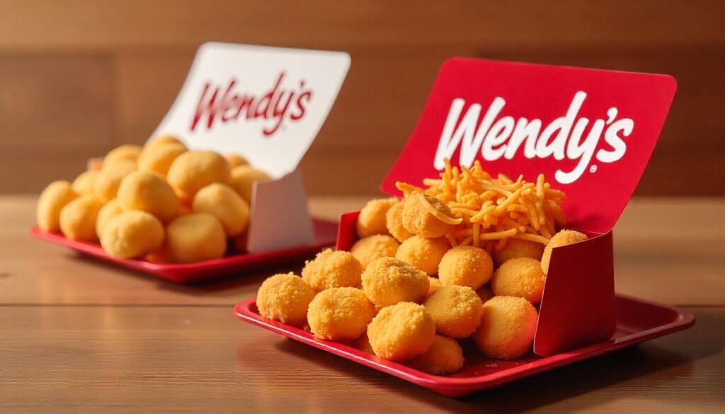 Cookout vs Wendys: 1 Surprising Winner in 2025’s Fast Food Battle 3 Wendy’s Frosty and spicy nuggets on tray