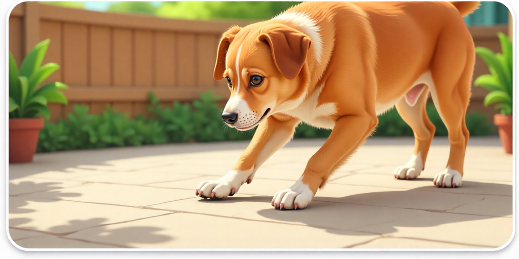 safe shaded patio surface shown for cookout pet friendly seating