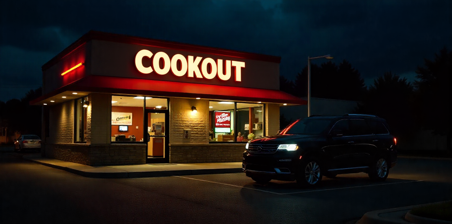 Cookout celebrities spotted at Cook Out locations across the USA late at night