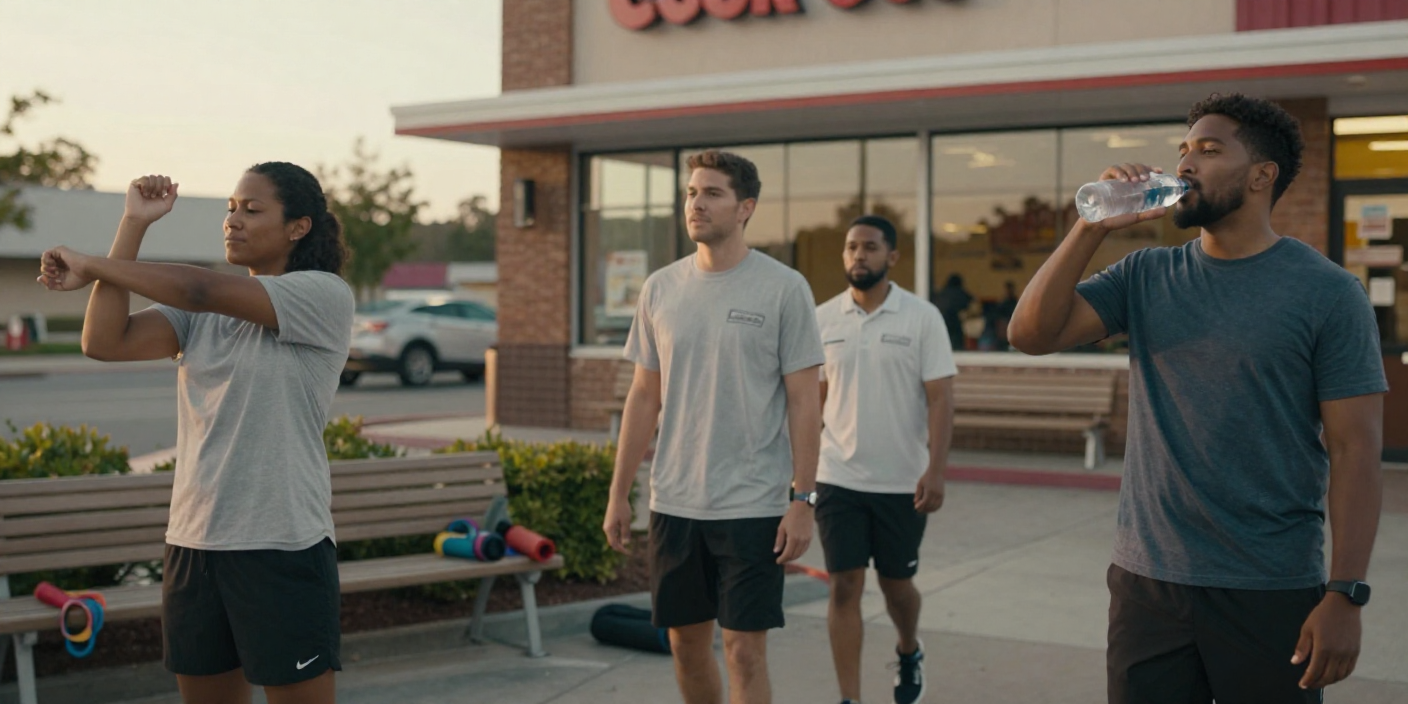 cookout fitness helping fast food employees manage fatigue