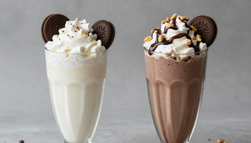 7 Truths About Cookout Shake Nutrition, Calories, Sugar, and the Good and Bad 1 Comparison of light and heavy options in cookout shake nutrition