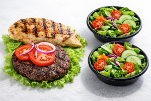 Best diabetes friendly Cook Out menu items including grilled chicken and bunless burger