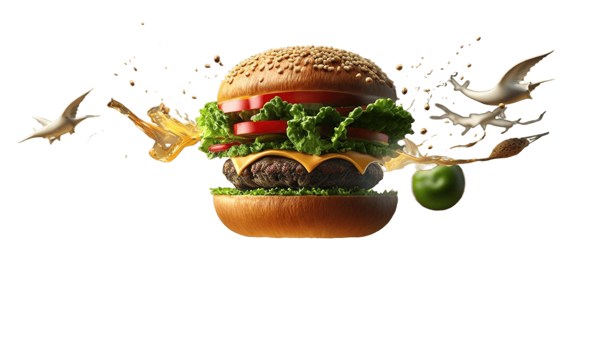 cookout exploding burger